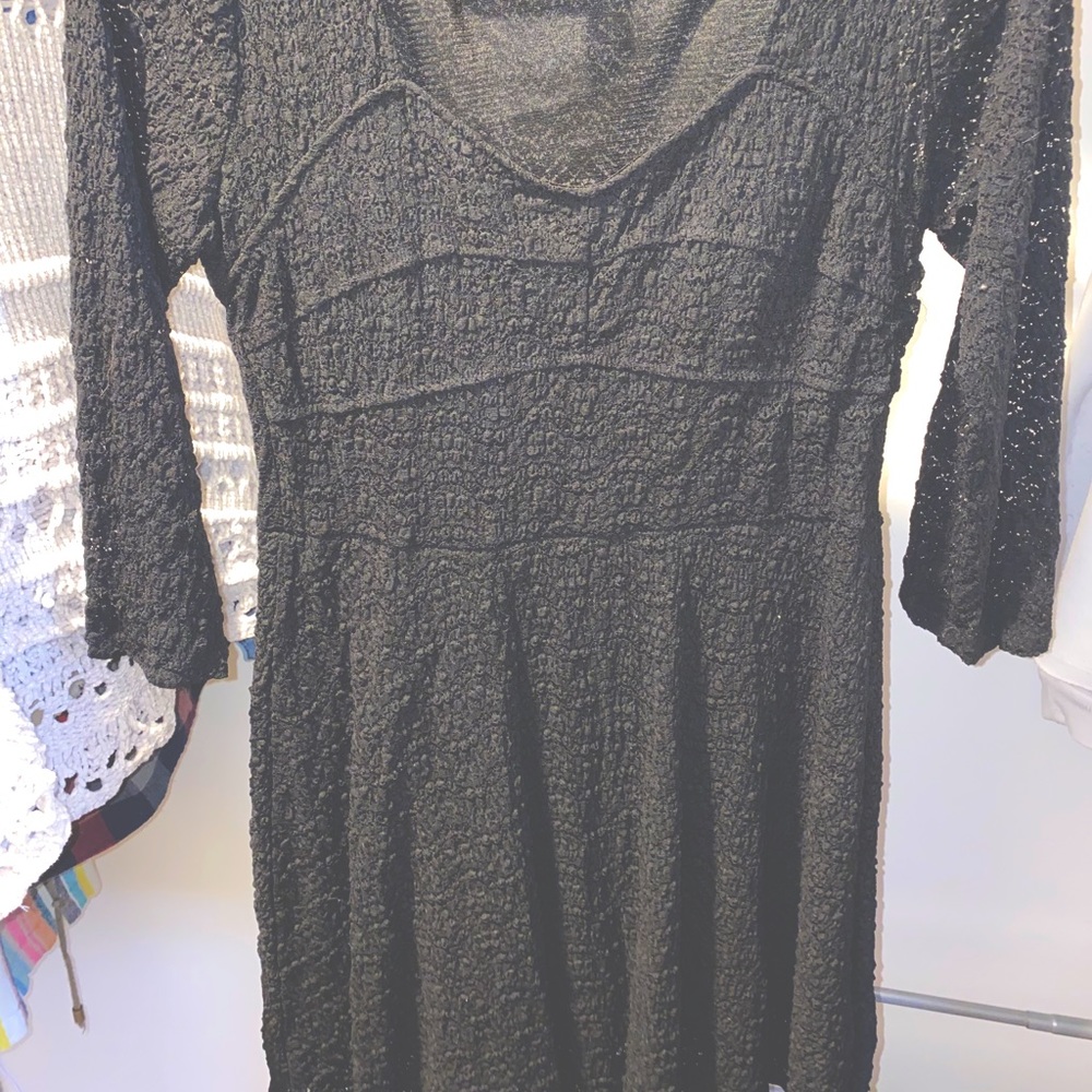 Black formal/casual dress!